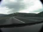 Driving on German autobahn (28kb)